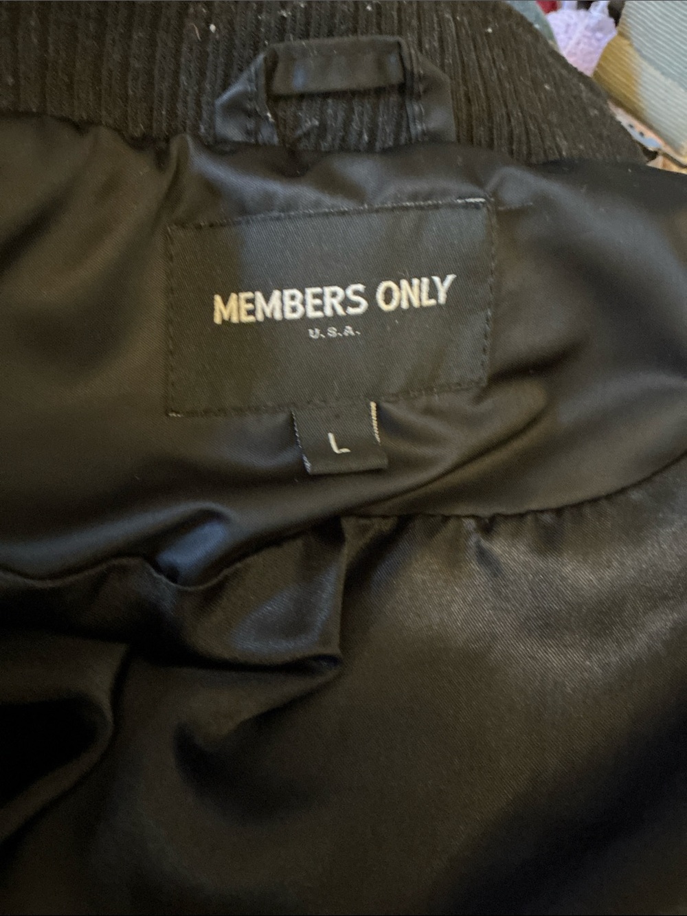 Vintage Members Only Classic Iconic Racer Jacket Size L - Picture 12 of 12